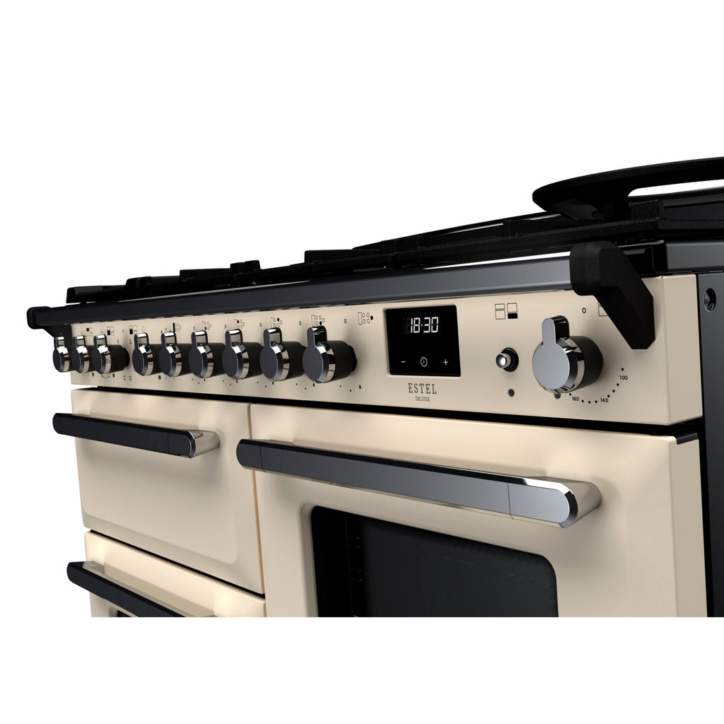 Piano de cuisson mixte FALCON ESTEL DELUXE OC TAB MIX 110 CM CREME PAS