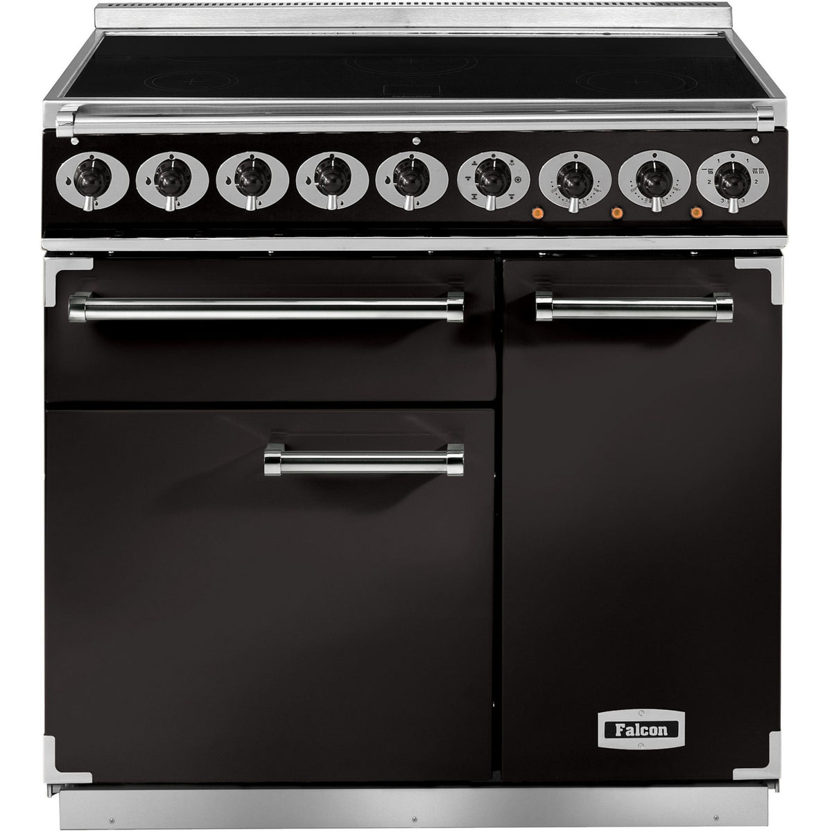 Piano de cuisson induction FALCON PKR 900 DELUXE INDUCTION NOIR CHROME