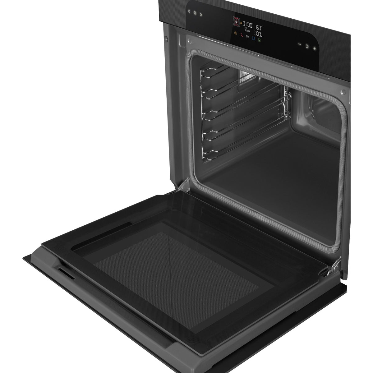 Four encastrable SMEG SOP6202TB - Pyrolyse - Chaleur tournante - Porte froide - Rails télescopiques