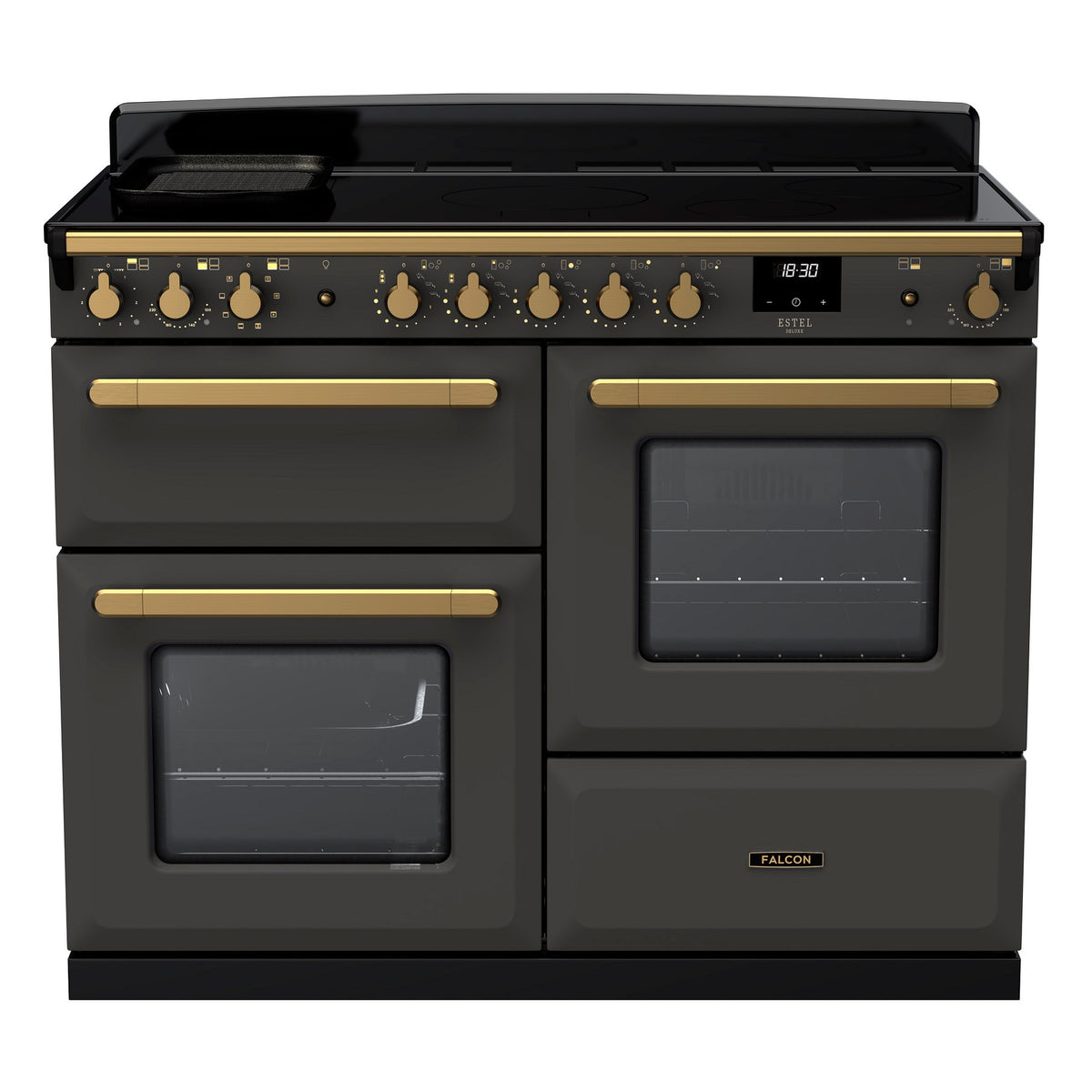 Piano de cuisson induction FALCON ESTEL DELUXE OCTAB IND 110 CM ARDOISE LA