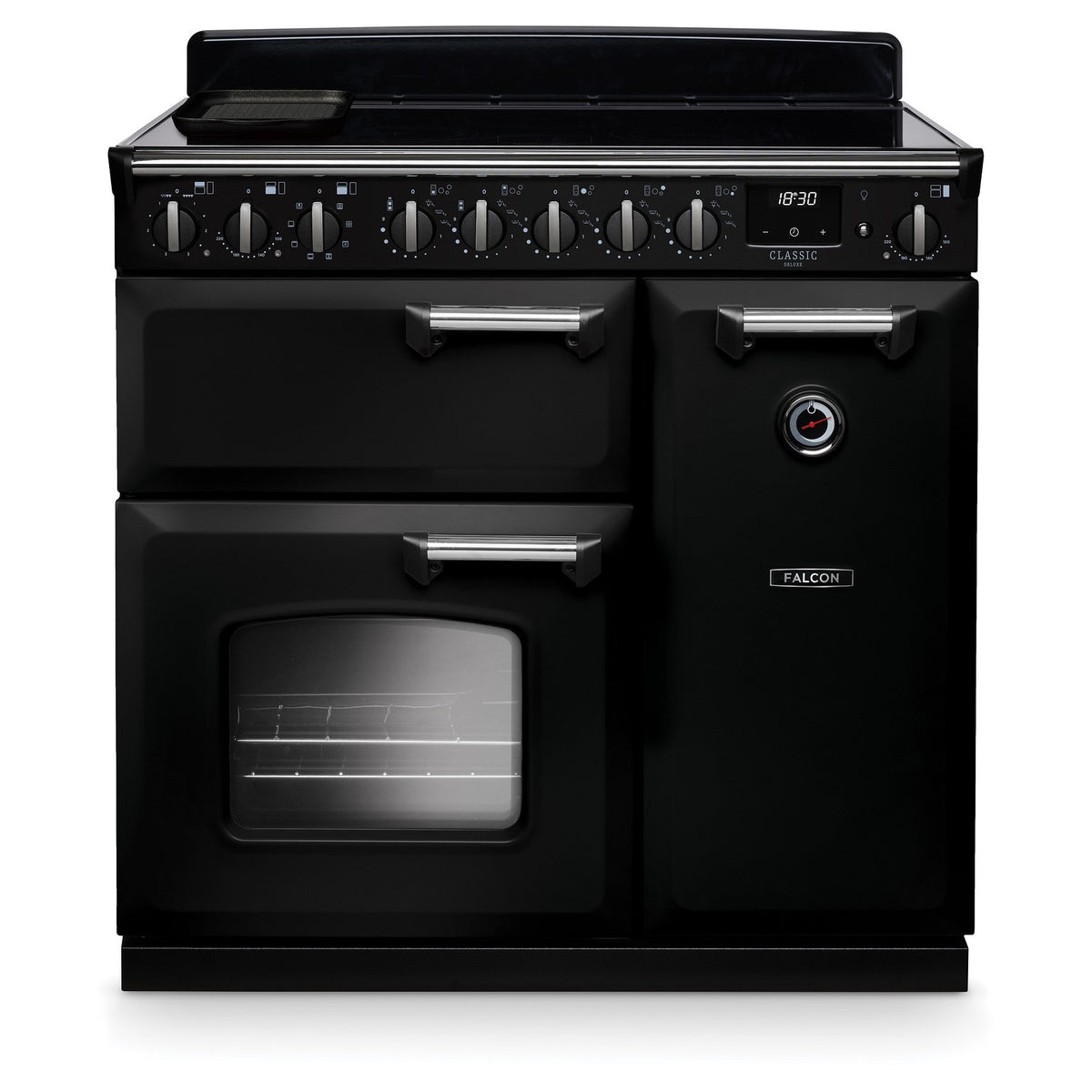 Piano de cuisson induction FALCON NGC TAB IND 90 CM NOIR CHROME