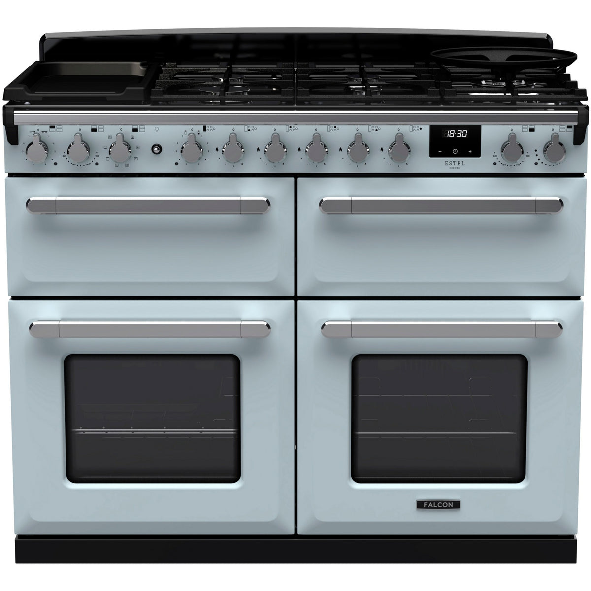 Piano de cuisson mixte FALCON ESTEL DELUXE BC TAB MIX 110 CM BLEU PAST