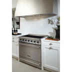 Piano de cuisson induction FALCON Semi Pro 900S 90 INOX CHROME