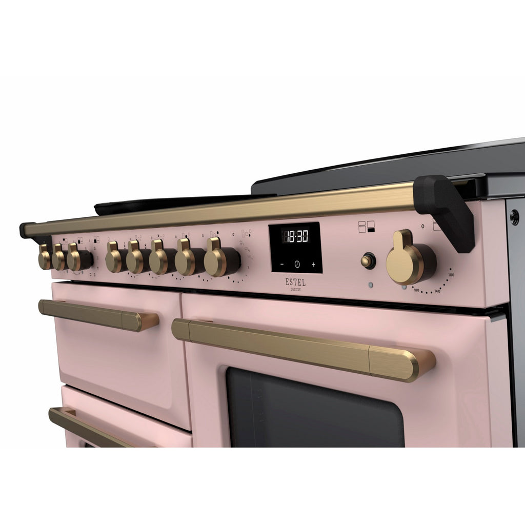 Piano de cuisson induction FALCON ESTEL DELUXE OCTAB IND 110 CM ROSE PASTE