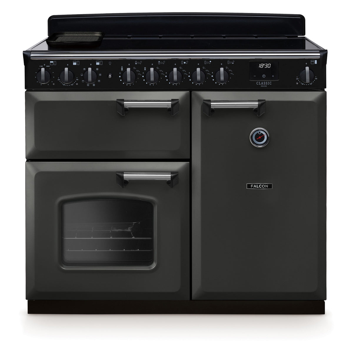 Piano de cuisson induction FALCON NGC TAB IND 100 CM ARDOISE CHROME