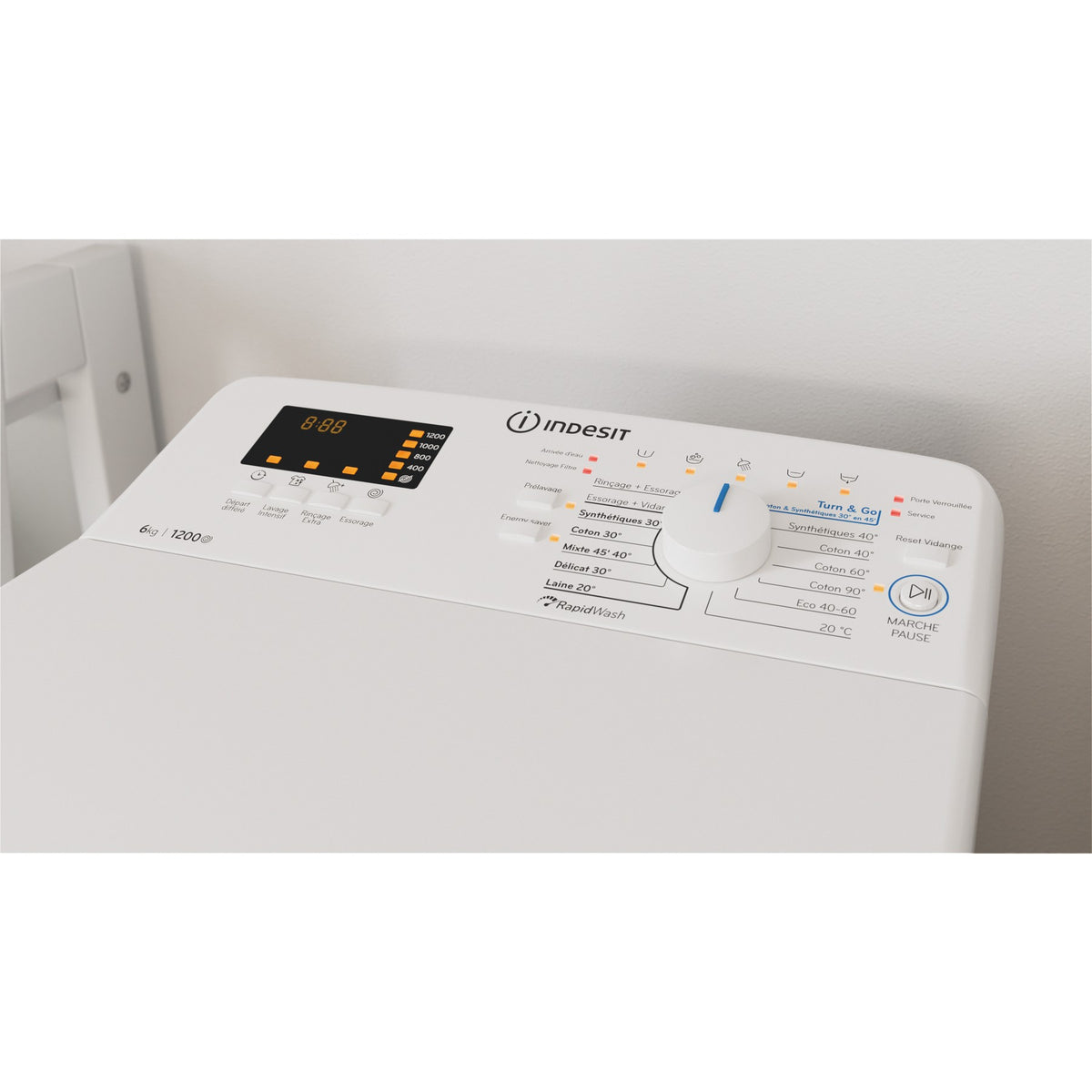 Lave linge top INDESIT BTWHS62400FRN Reconditionné