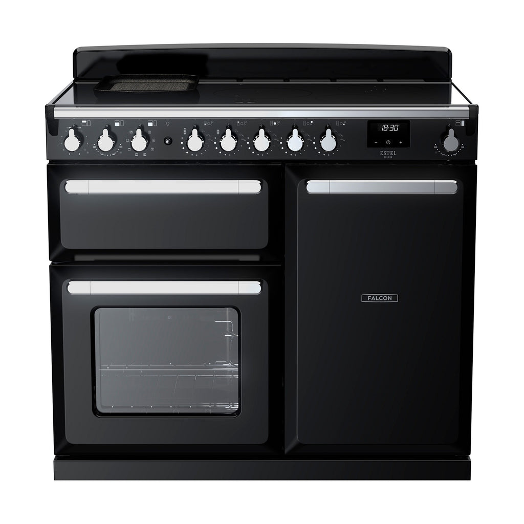 Piano de cuisson induction FALCON ESTEL DELUXE TAB IND 100 CM NOIR BRILLAN
