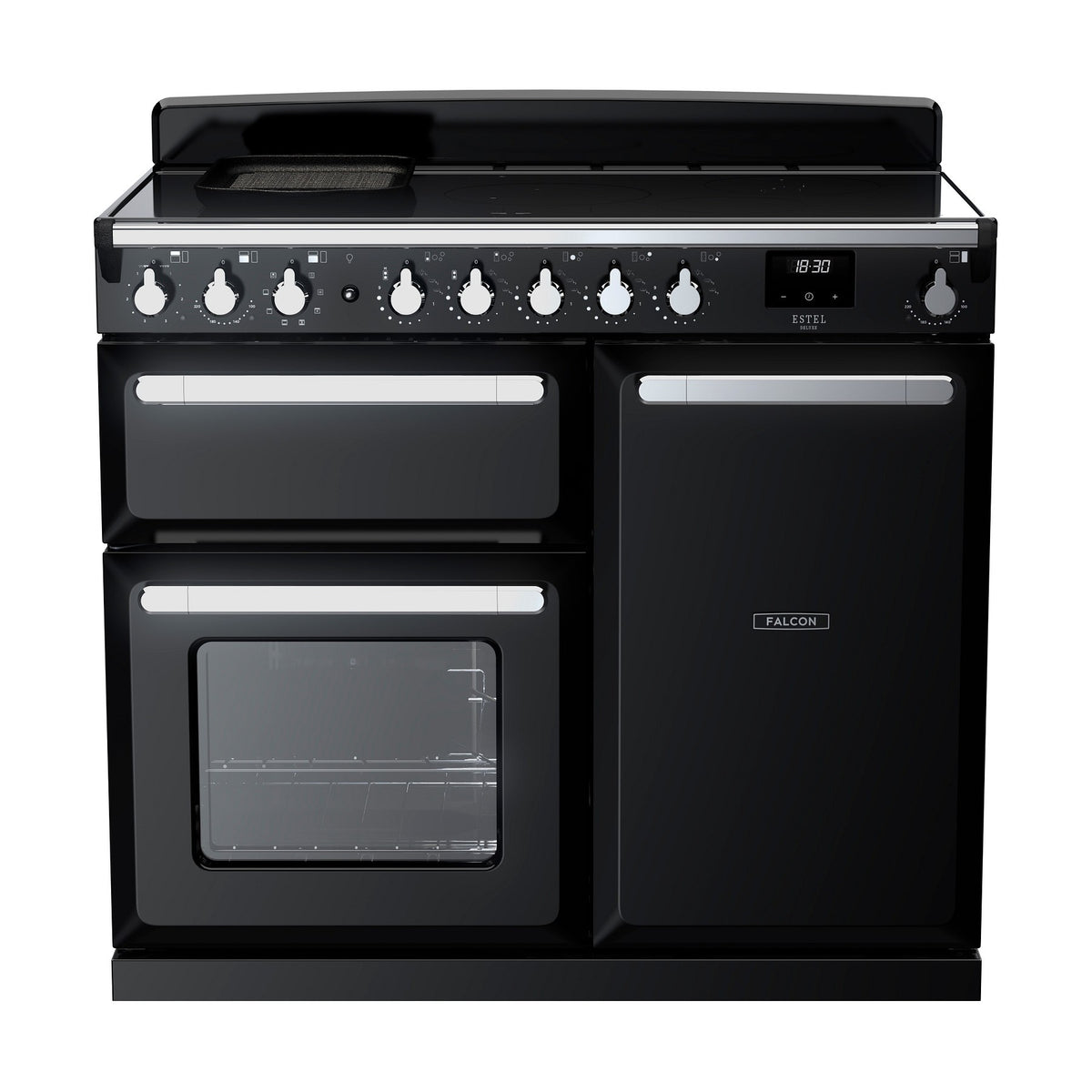 Piano de cuisson induction FALCON ESTEL DELUXE TAB IND 100 CM NOIR BRILLAN