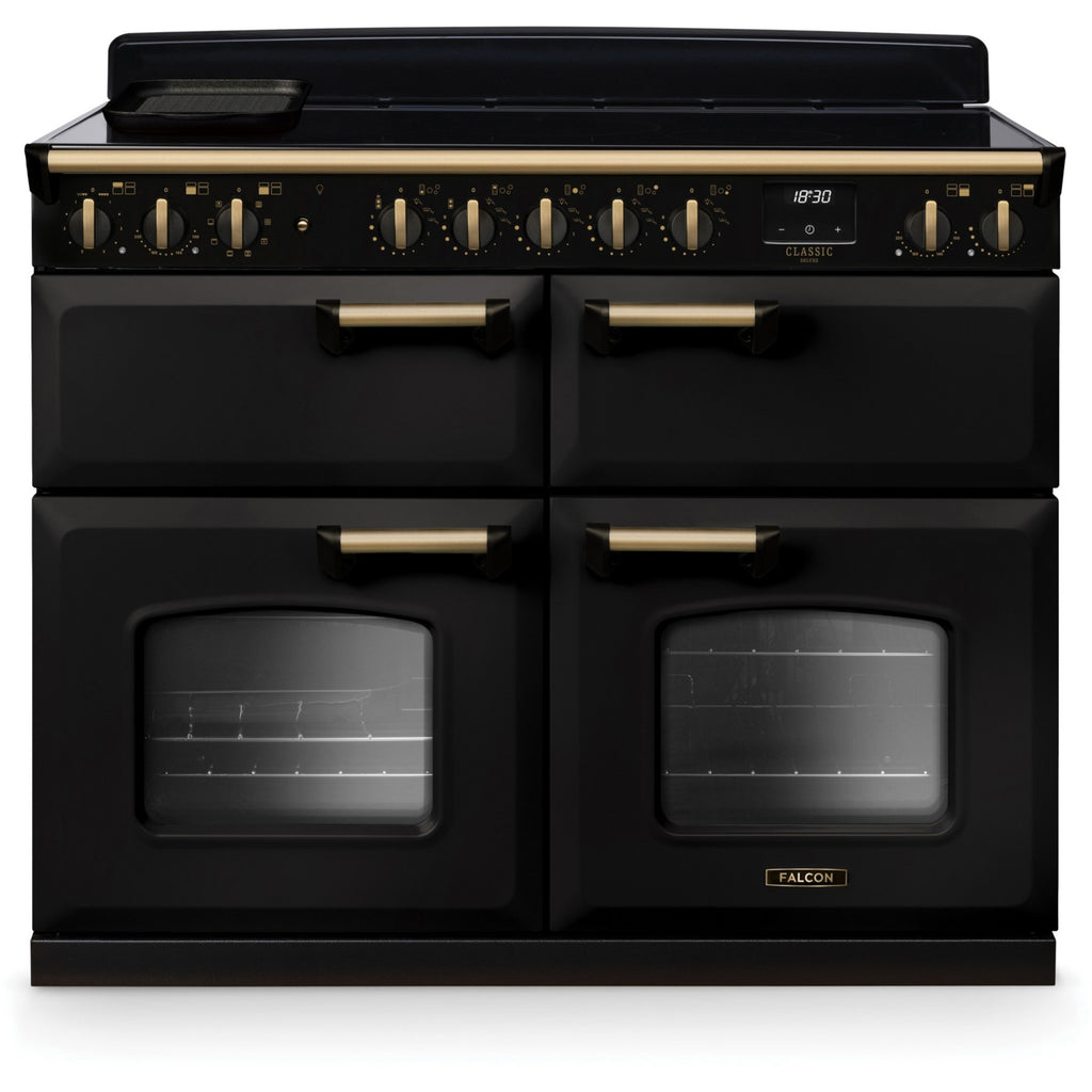 Piano de cuisson induction FALCON NGC TAB IND 110 CM CHARBON LAITON ANTIQU