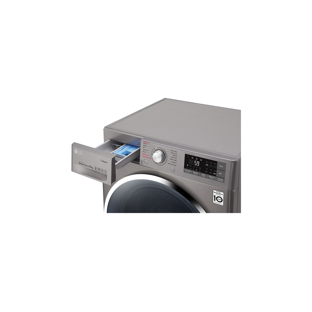Lave linge hublot LG TurboWash F94J72STST Reconditionné