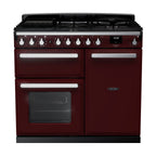 Piano de cuisson induction FALCON ESTEL DELUXE TAB IND 90 CM BORDEAUX CHRO