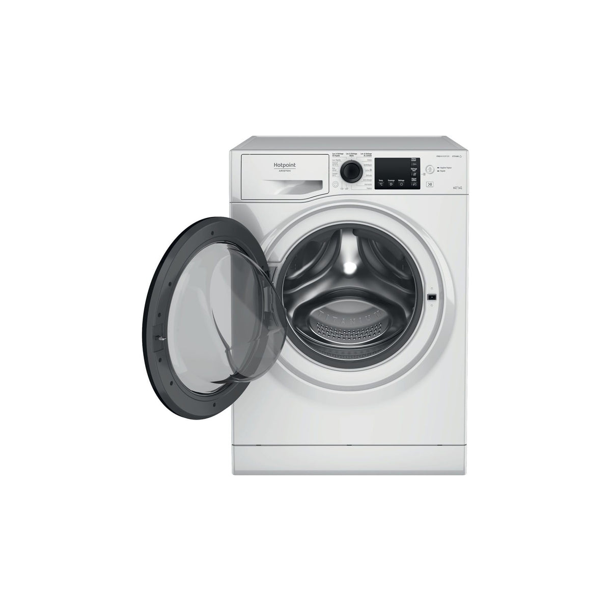 Lave linge séchant hublot HOTPOINT NDB8635KFR