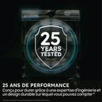 Lave linge hublot HAIER HW100-B14367GUFR - 10 kg - 1400 tr/min - Classe A - Moteur induction direct drive - Connecté wifi