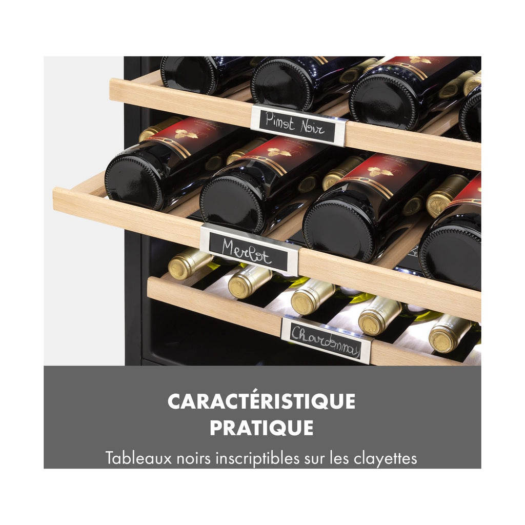 Cave à vin de service KLARSTEIN Vinsider 36 - Argent
