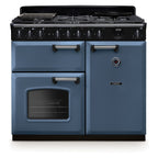 Piano de cuisson gaz FALCON NGC TAB GAZ 100 CM ROCHE BLEUE CHROME