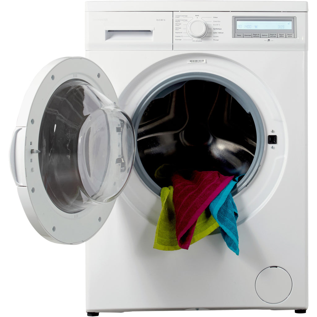 Lave linge séchant hublot ESSENTIELB ELS-861b Reconditionné