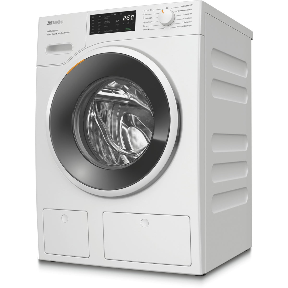 Lave linge hublot MIELE WSG 883 - 9 kg - 1400 tr/min - Classe A - Moteur induction - Autodose - Connecté wifi