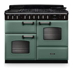 Piano de cuisson mixte FALCON NGC TAB MIX 110 CM VERT MINERAL CHROME
