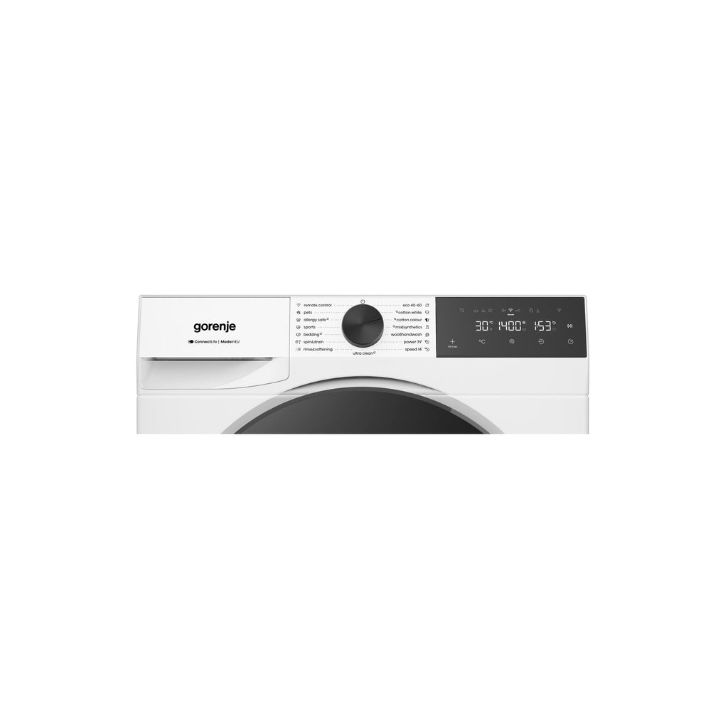 Lave linge hublot GORENJE WG484A31 - 8 kg - 1400 tr/min - Classe A - Moteur induction